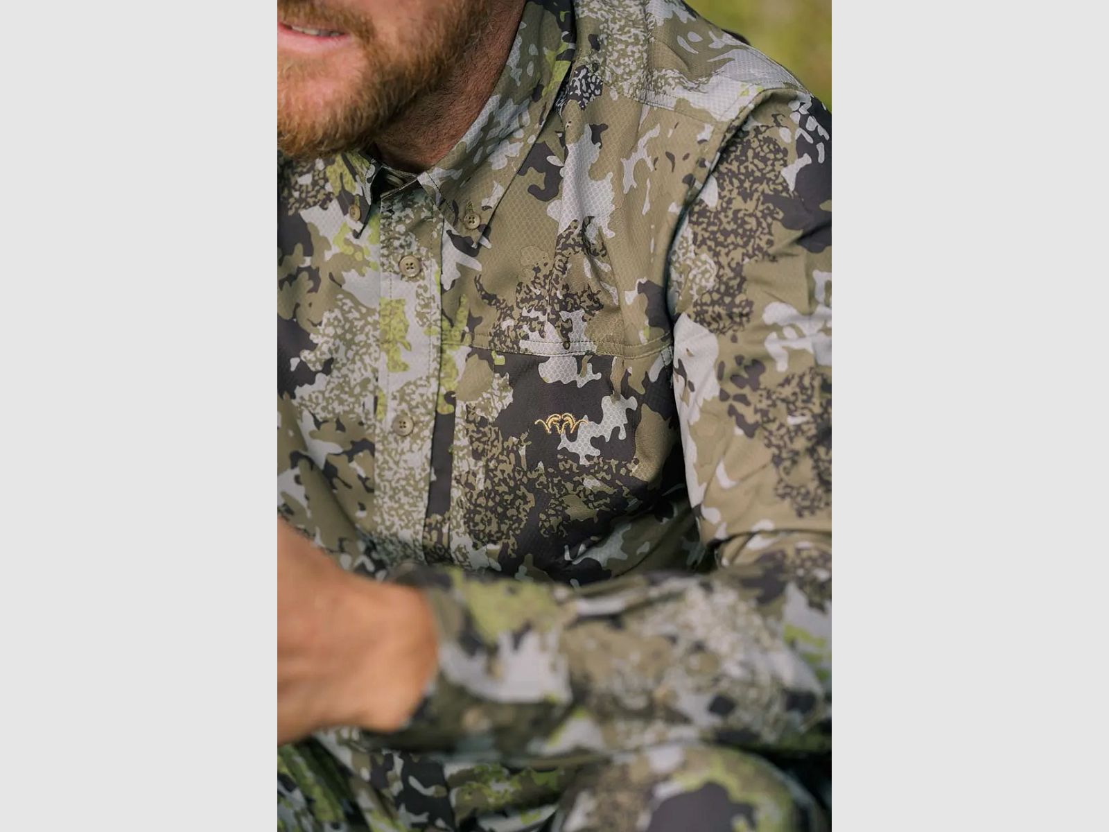Chemise de Chasse Blaser Airflow (Camouflage HunTec)