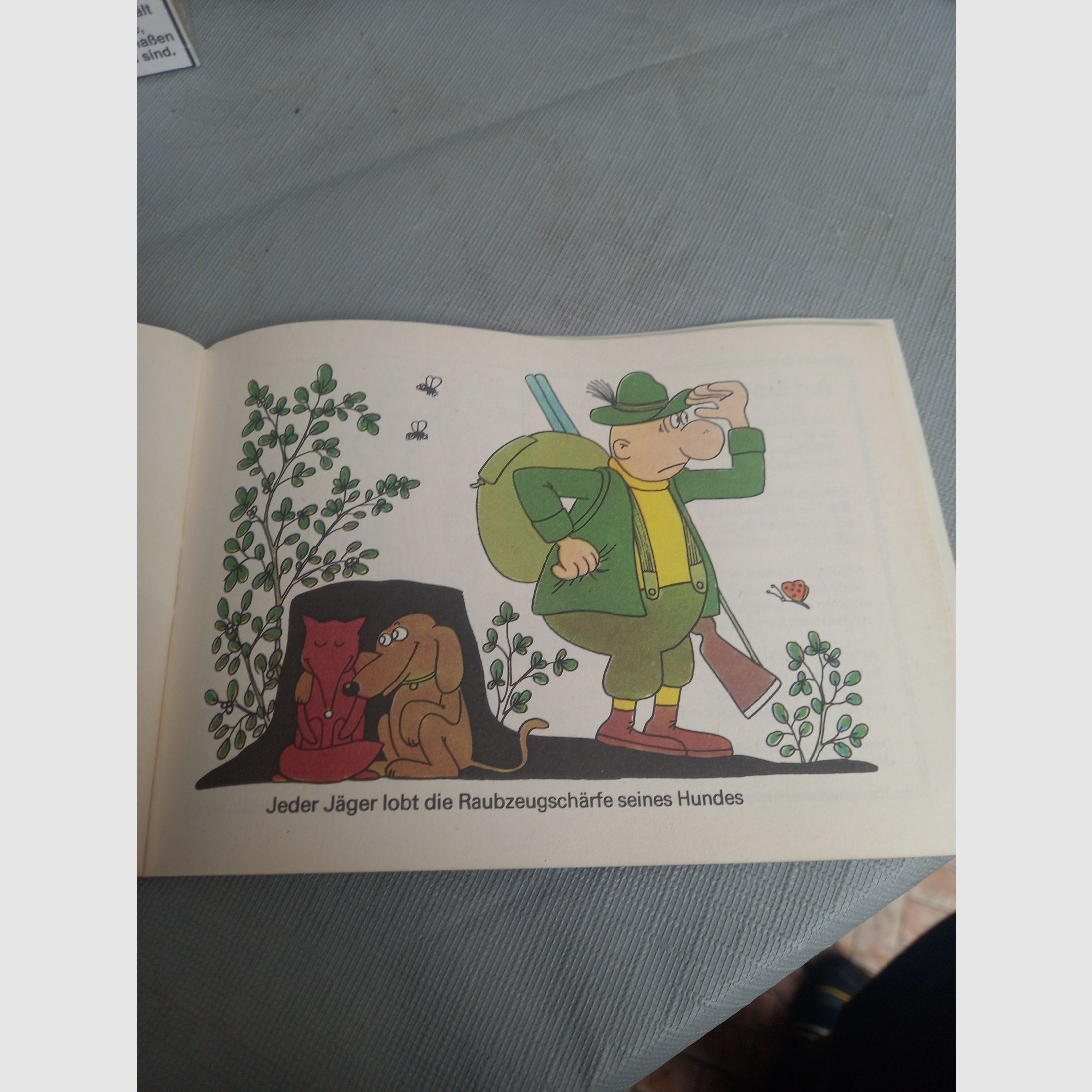 DDR Broschüre " Jagdhumor ". Siehe Bilder. , Bild 2 von 5