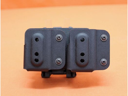 Höppner & Schumann Höppner&Schumann Double Magazine Holder Speedmag 3.2 M3 Multilock (3.2M3double) Kydex Single Stack