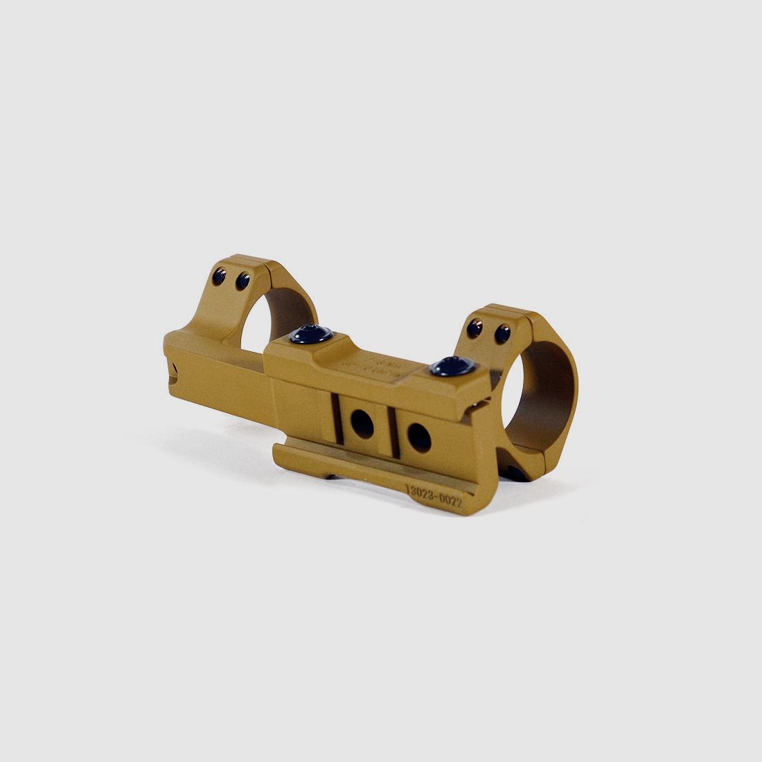 ERATAC Block Mount ULTRA LIGHT, extended CERAKOTE RAL8000 ø 30 mm + 22 mm height (0 MOA inclination), 147 g