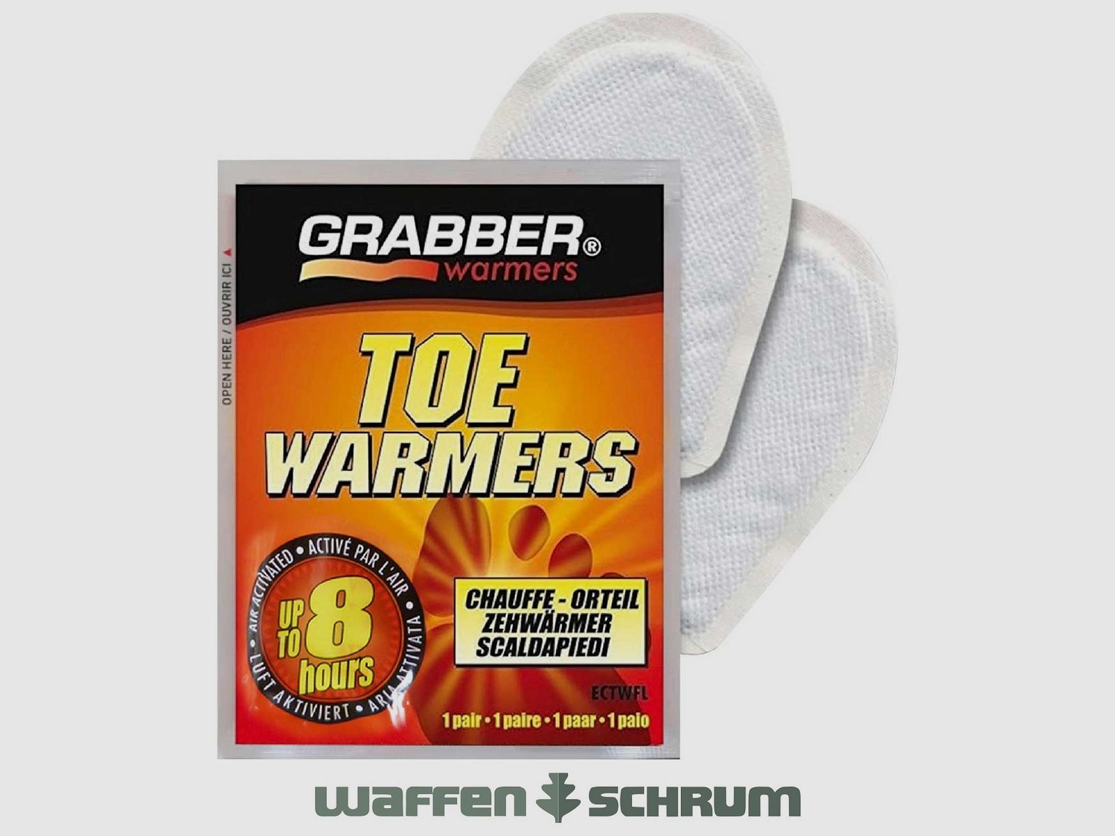 Grabber Zehenwärmer 1 Paar