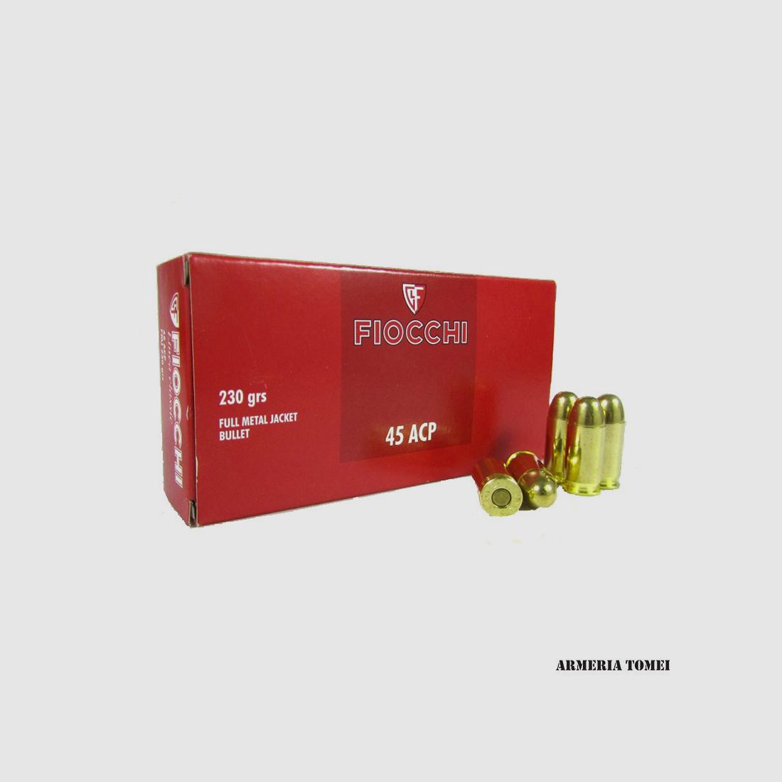 FIOCCHI – 45 ACP 230GR FULL METAL JACKET, image 1 of 2