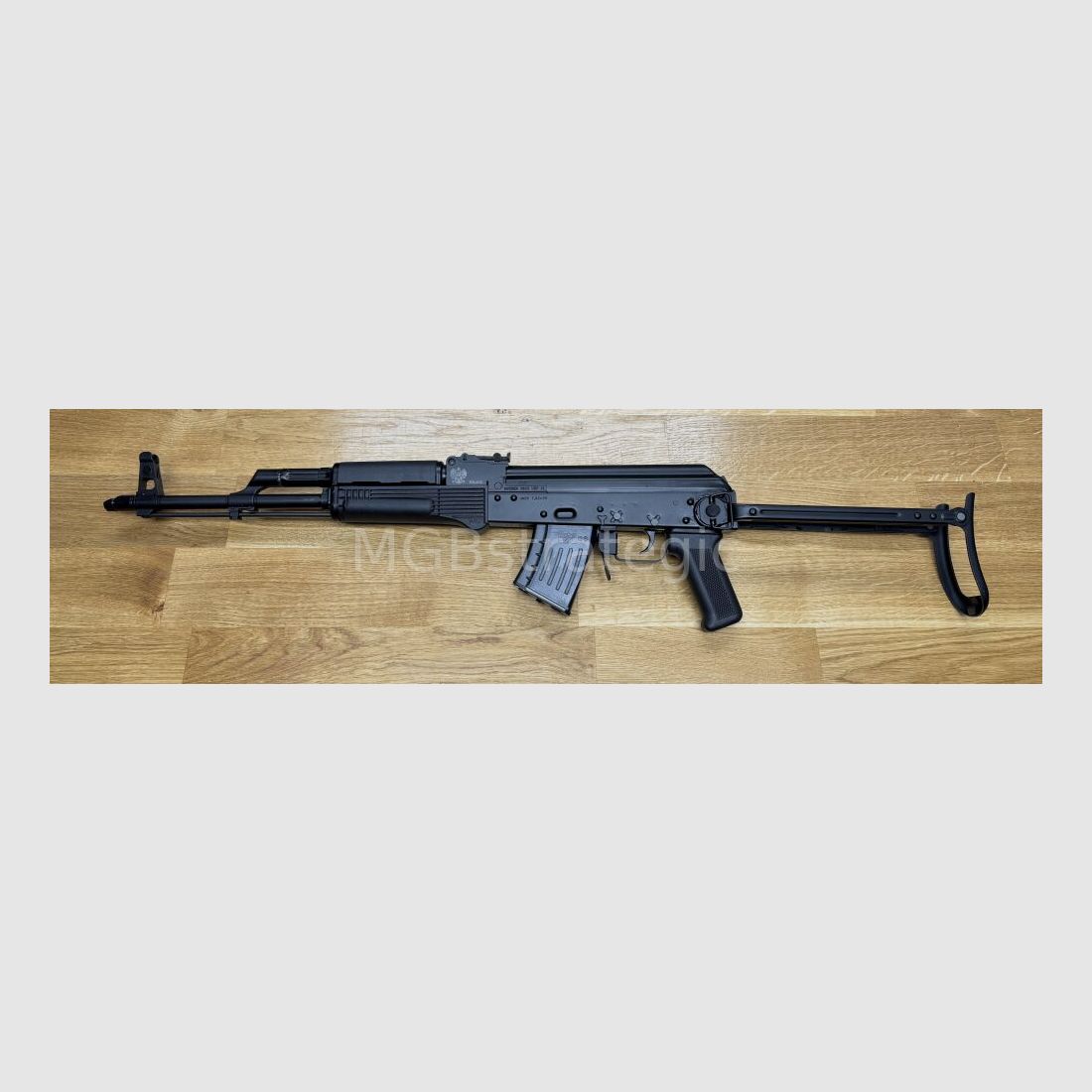WBP Jack - halbautom. Büchse 7,62x39 - System AKM AKMS AK47 AK74 Unterklappschaft - Bajonett kann montiert werden - Made in Poland - ziviler Radom Lauf kalt gehämmert, geschmiedet und hartverchromt