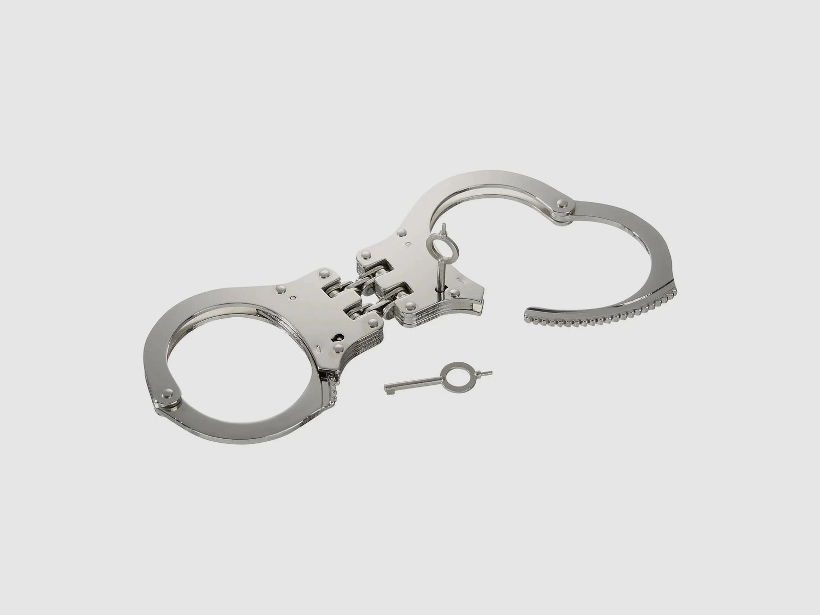 MFH MFH Handschellen Doppelkette silberfarben