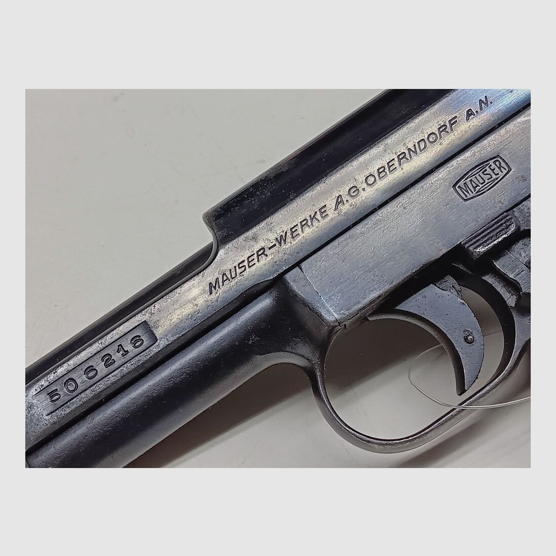 Mauser-Werke A.G. Oberndorf a.N. Mod. 1914/34 Contrat commercial précoce avec la Chine