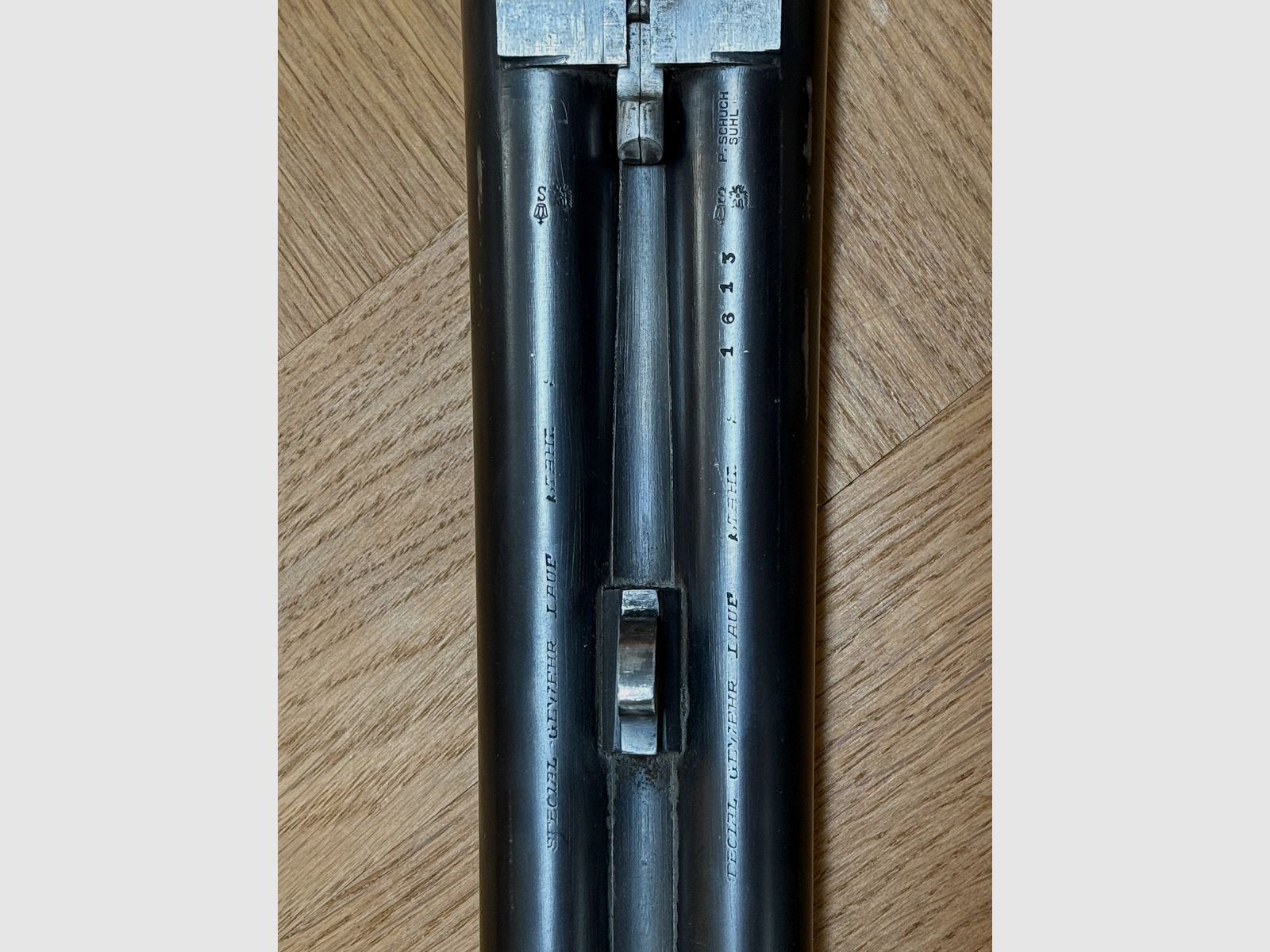 Escopeta doble Bühag Suhl 12/70