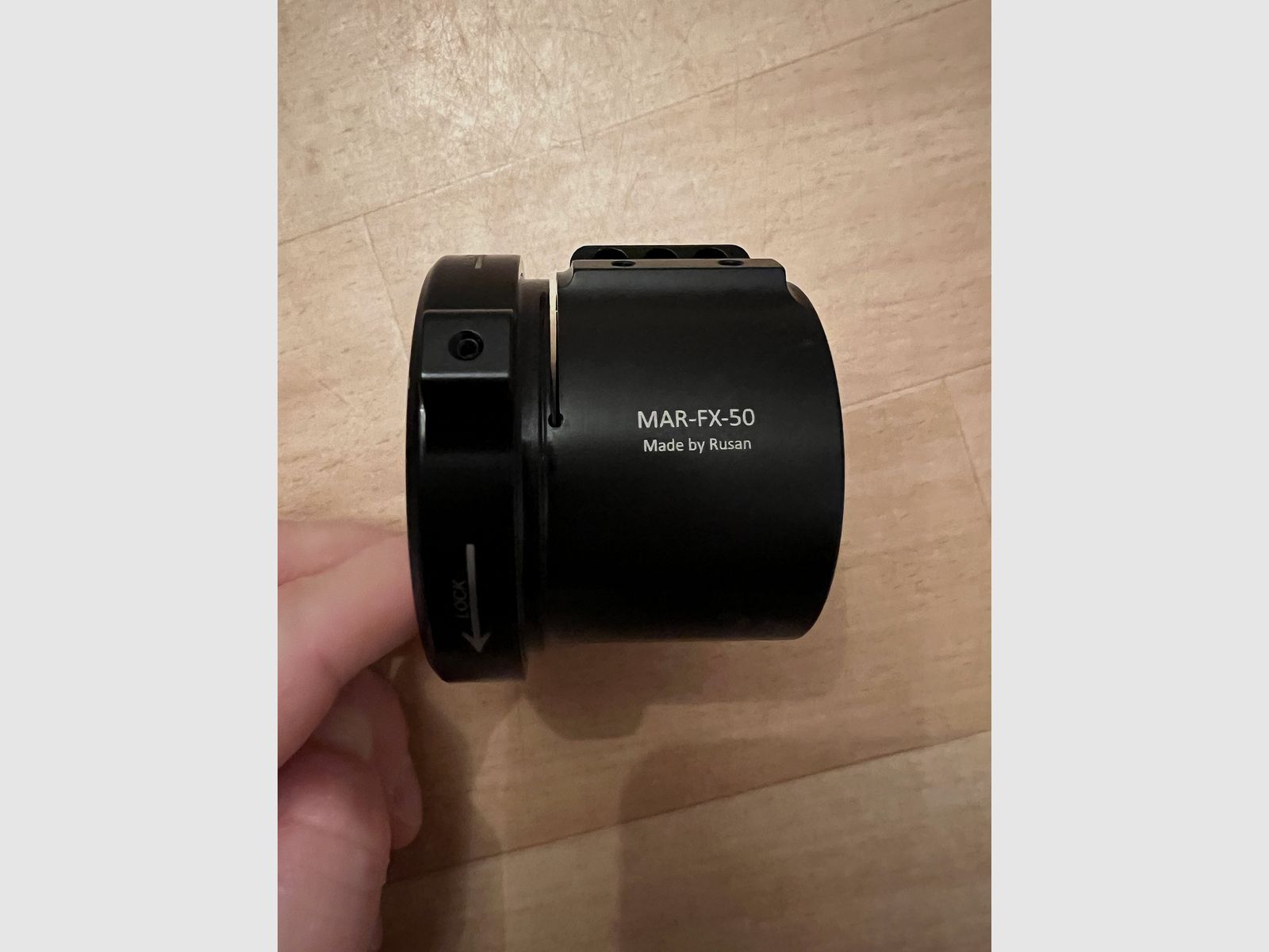 Adaptateur modulaire RUSAN MAR-FX / Adaptateur de serrage pour le montage d'un appareil supplémentaire