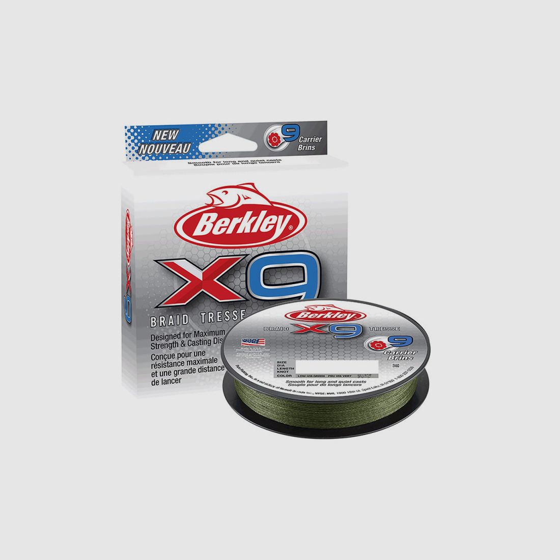 BERKLEY X9 GREEN