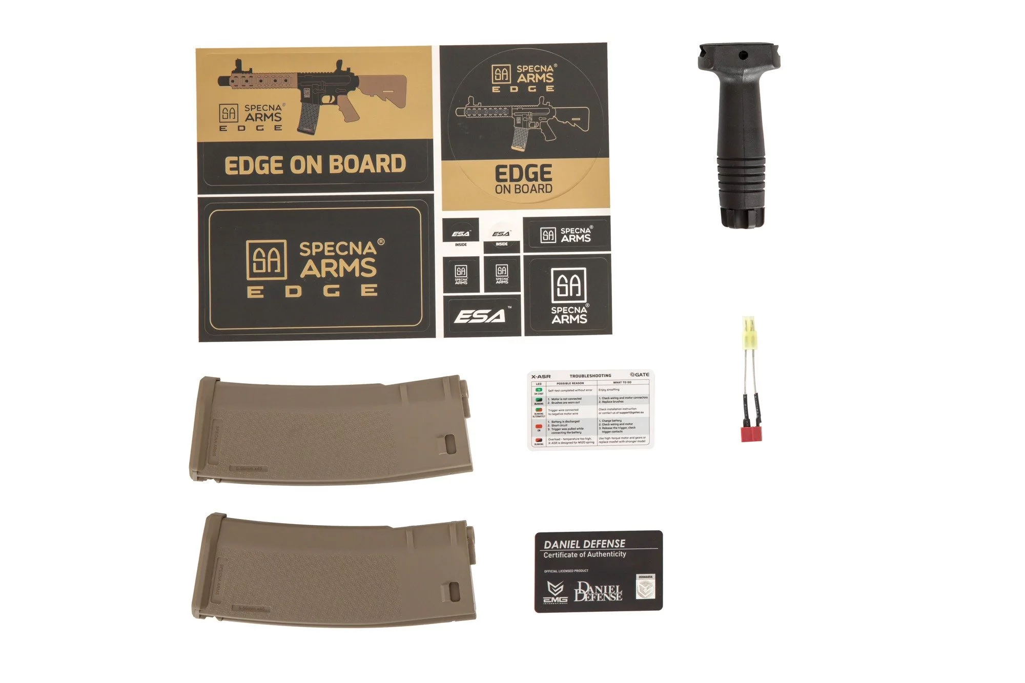 Karabinek ASG Daniel Defense MK18 SA-E19 EDGE - Chaos Bronze, zdjęcie 20 z 46