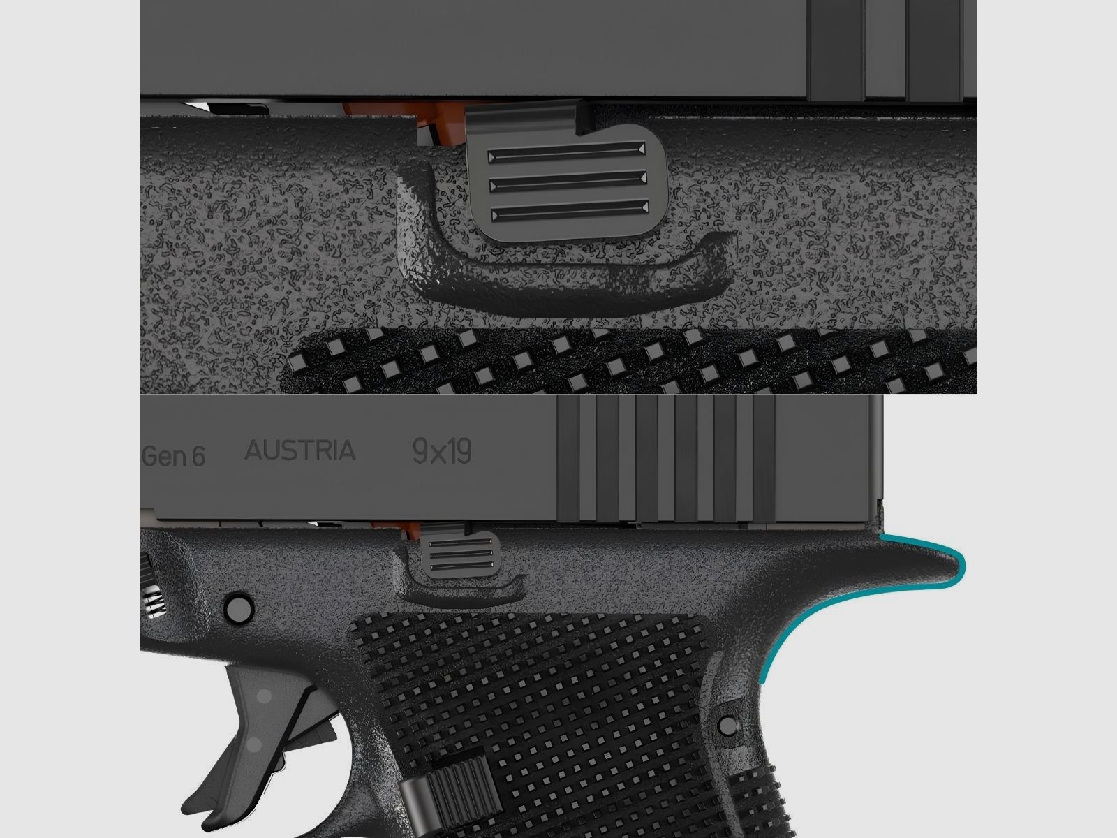 Glock 45 Gen6 A-CUT - Aimpoint COA - 76218C, zdjęcie 6 z 8