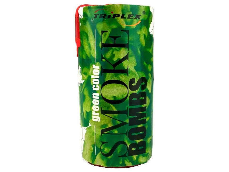 Humo verde TRIPLEX – vela de humo – 1 unidad T1, 60 segundos