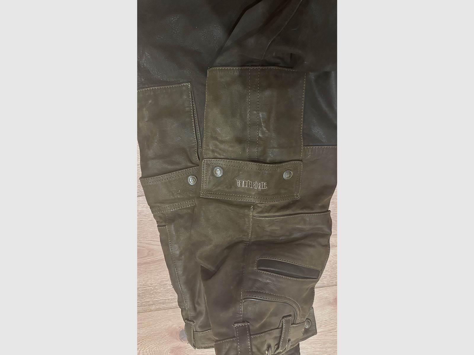 Härkila Angus Hose Leder Lederhose 