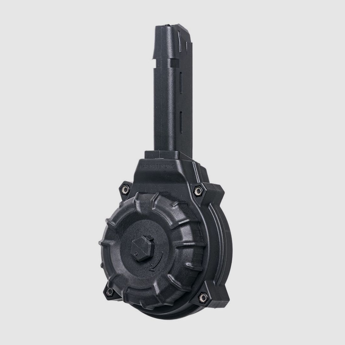 Compatibile con GLOCK 17/19 9MM (50) RD DRUM NERO POLIMERO