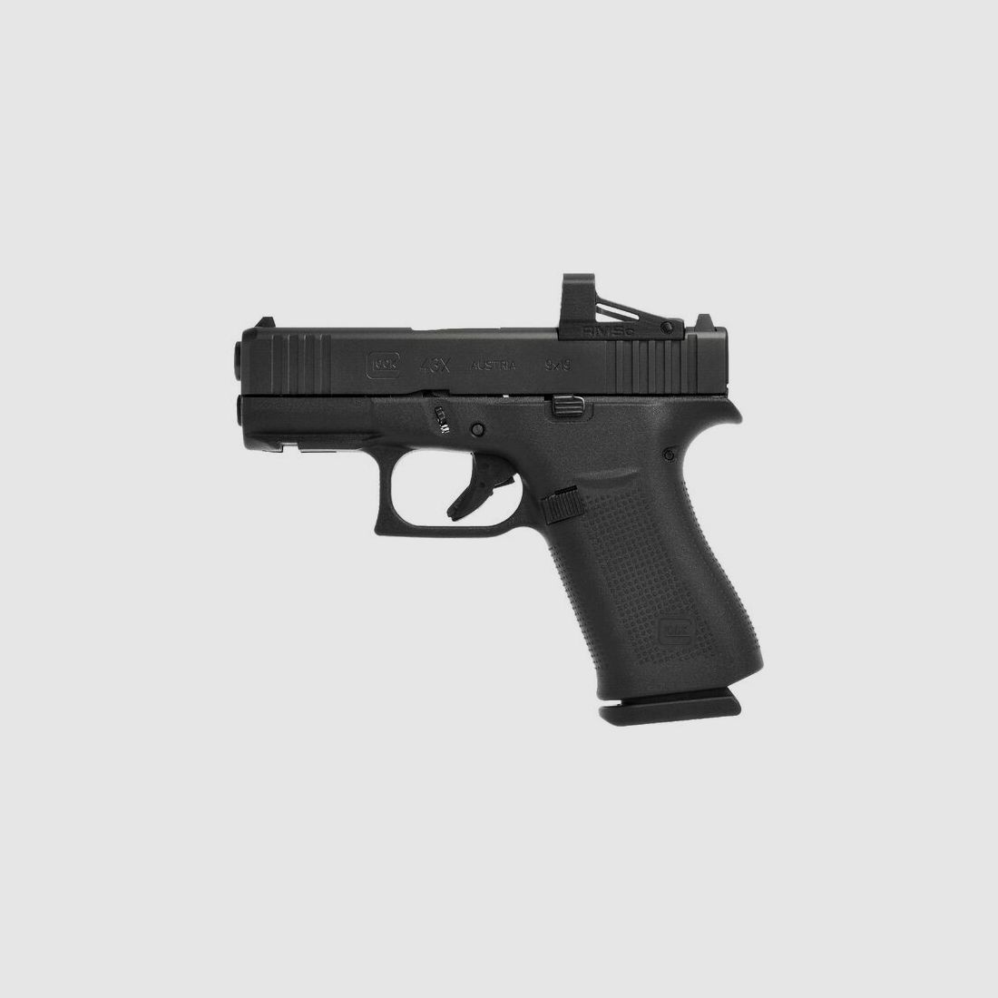 Glock Pistole Combo G43X MOS Shield RMSc 9 mm Luger, Subcompact Slimline
