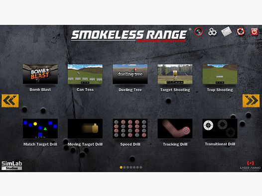 LASER AMMO - Smokeless Range ® 2.0- Home Simulator