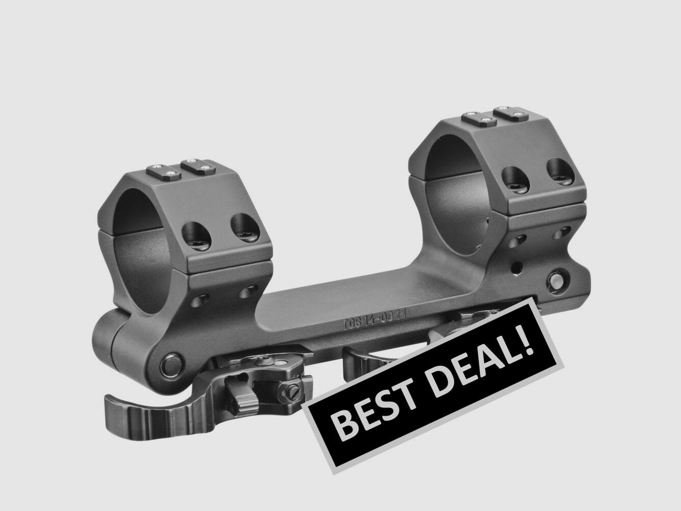 ERATAC Blokowy montaż Ø 30 mm z regulowanym nachyleniem z przodu 0-70 MOA wysokość dźwigni 25,0