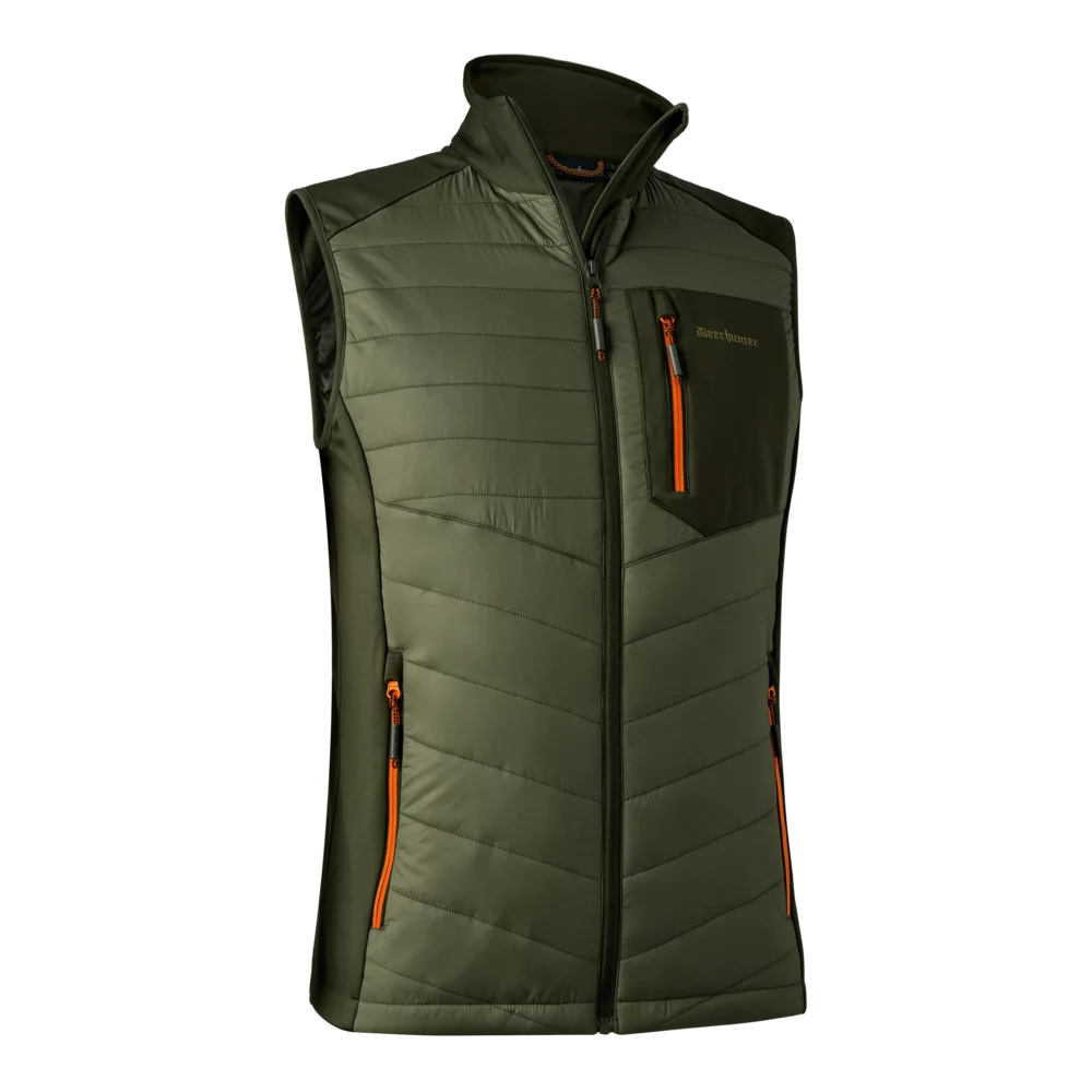 Chamois gilet matelassé - Forest Green