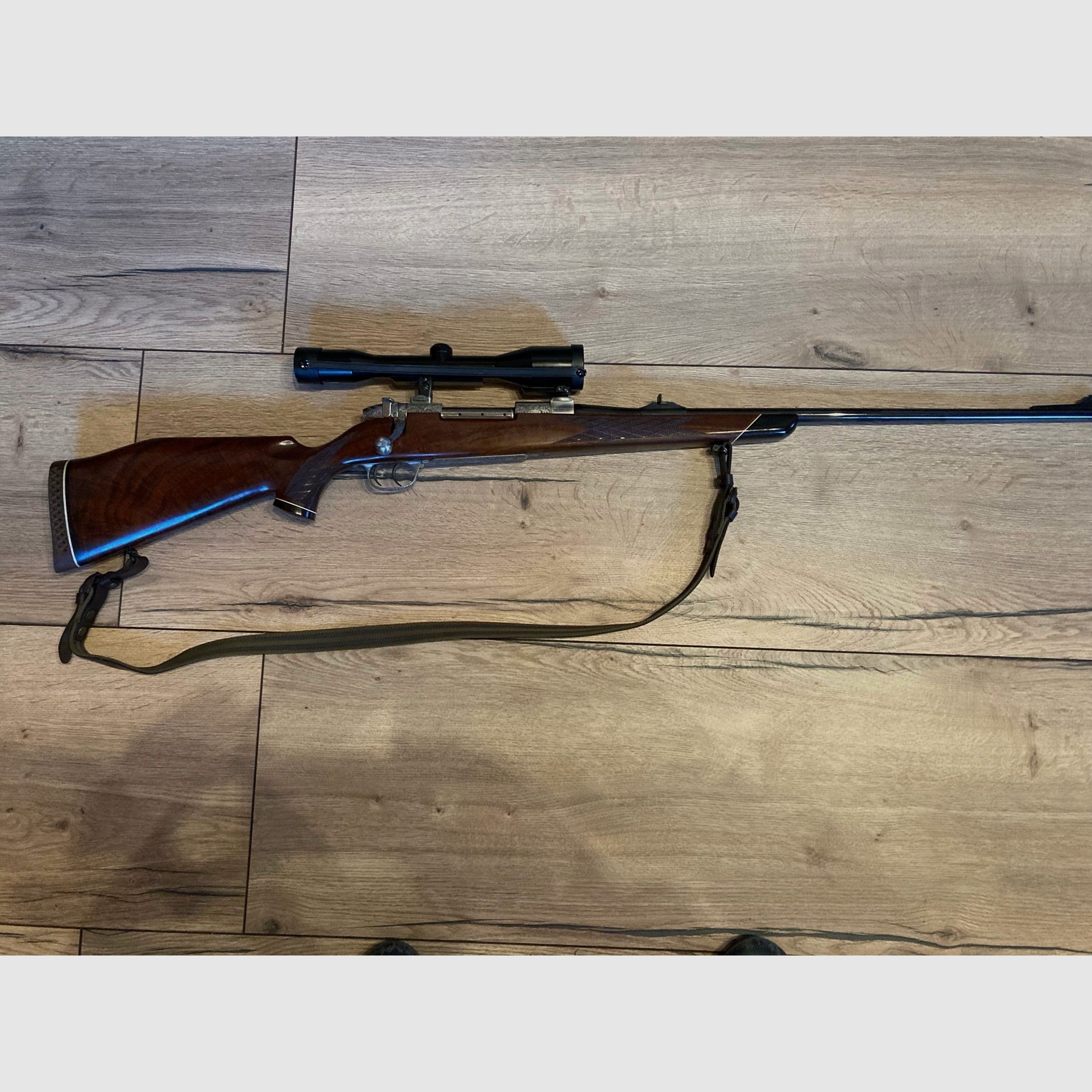 Sauer Weatherby P48600 Modell Europe Repetierer mit Gravur