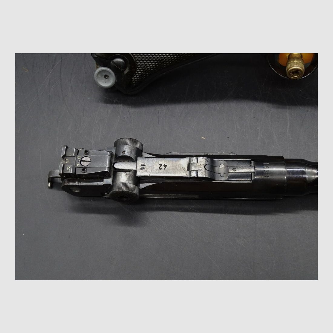 Mauser P08 42 z 1939 z wymiennym systemem 125mm P08 + WS, zdjęcie 3 z 7