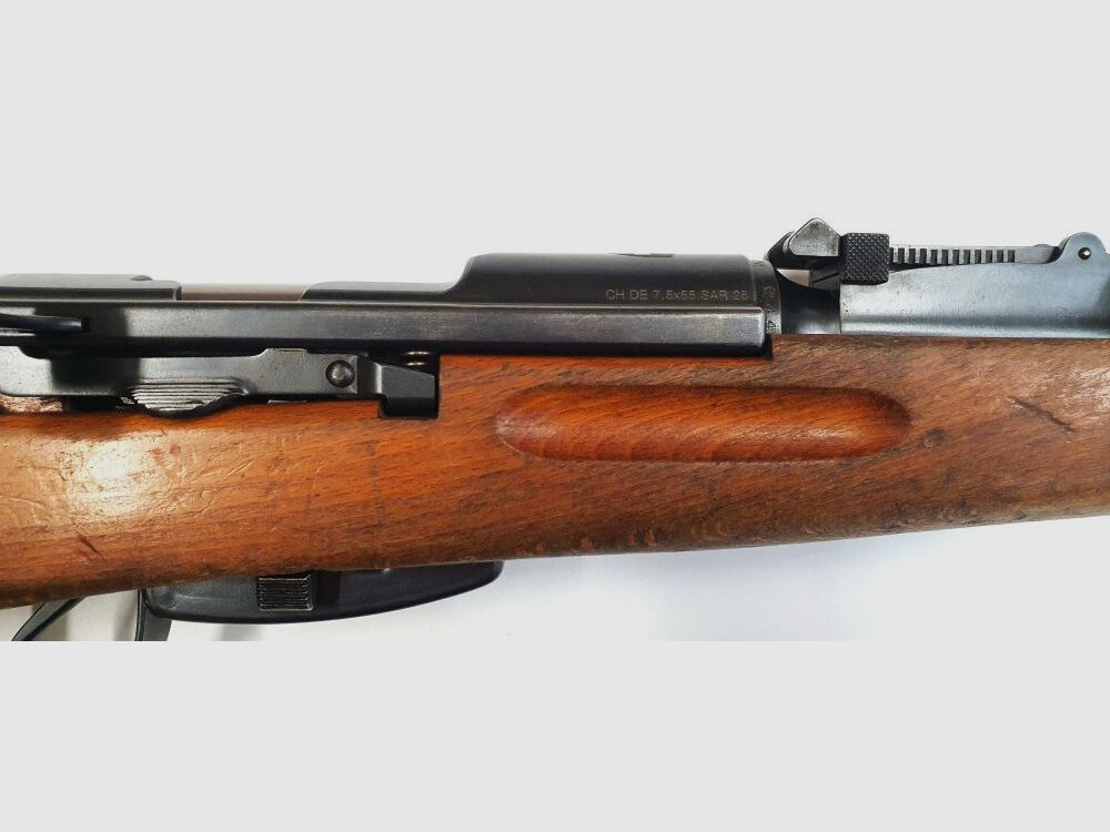 Fabryka broni Bern karabinek powtarzalny Fabryka broni Bern Szwajcarski K31 Kaliber 7,5x55 Szwajcarski całkowicie zgodne numery