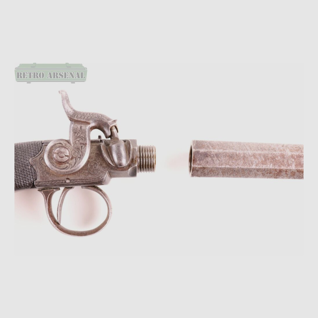 Vorderlader Pistole Derringer