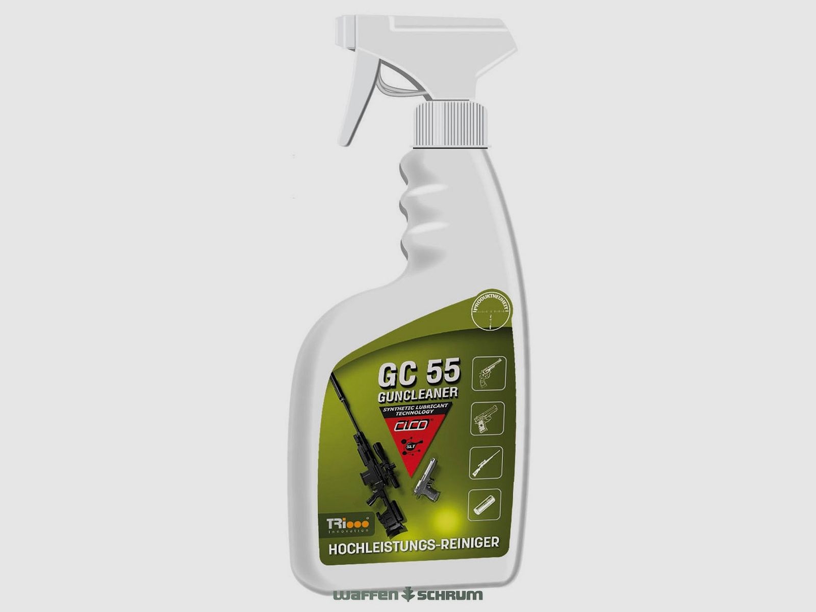 CICO Waffenpflege Guncleaner GC55 Pumpsprühflasche 500ml