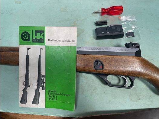 HK SL7 .308 Polygonlauf Halbautomat Holzschaft Heckler & Koch