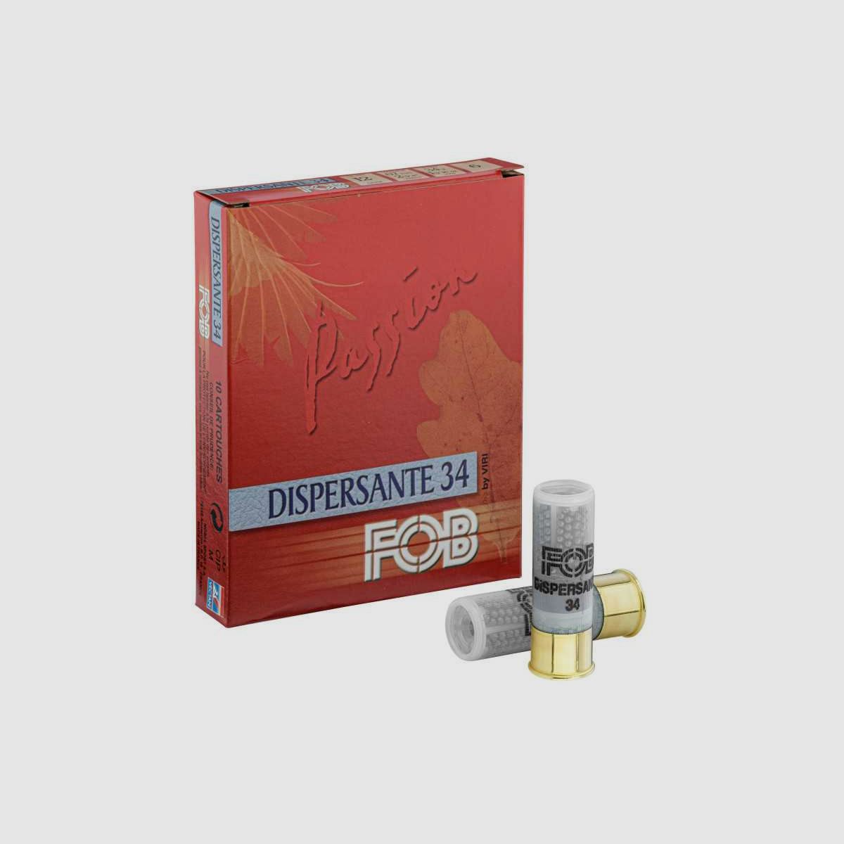Patronen Fob Passion Dispersante - Kal. 12/67 - Dispersante Kal. 12-67, Boden von 16, 34 gr, Schrot Nr. 7, Bild 1 von 4