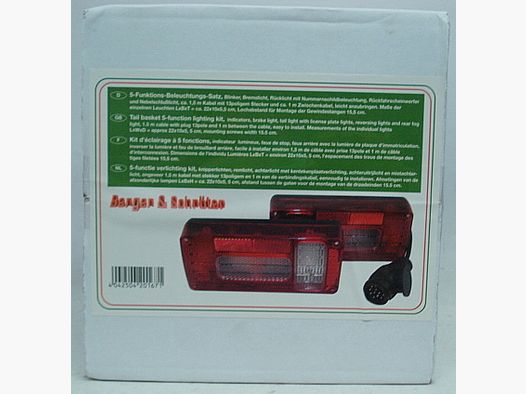 Lighting set for - rear carrier