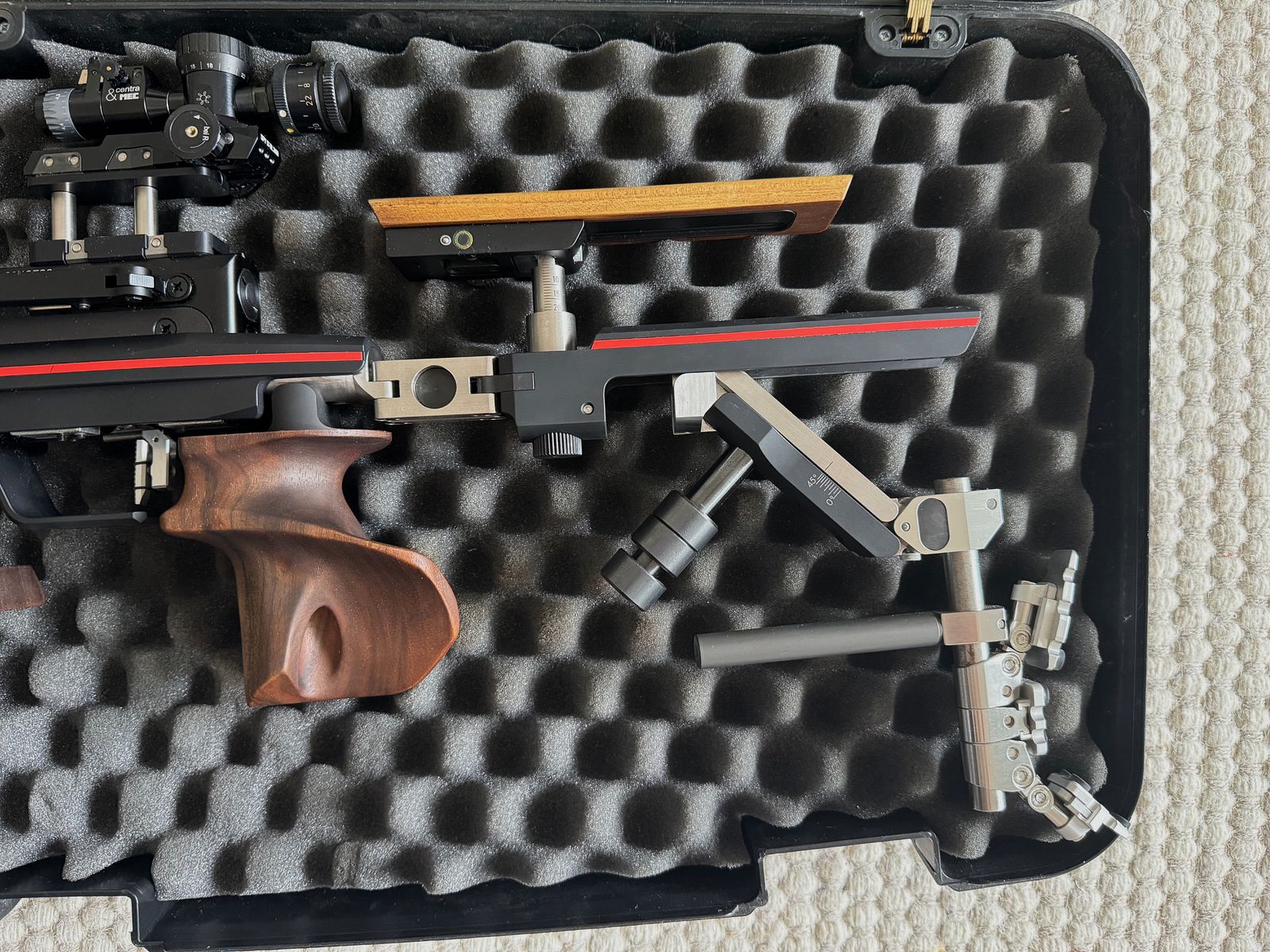Anschütz 9015  One Matchgewehr mit viel MEC Zubehör