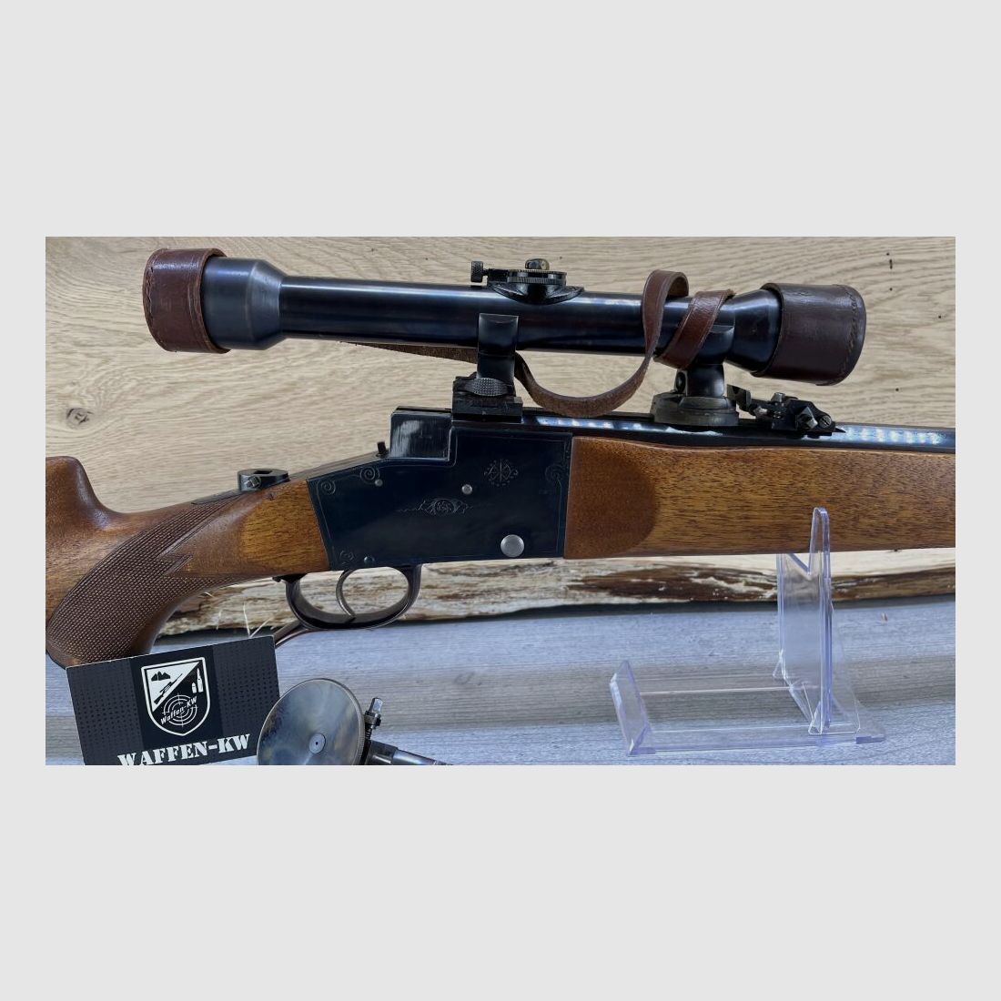 Fusil à bloc vertical - Fritz Langenhan Mod. 1936 + lunette Zielvier et .22lr