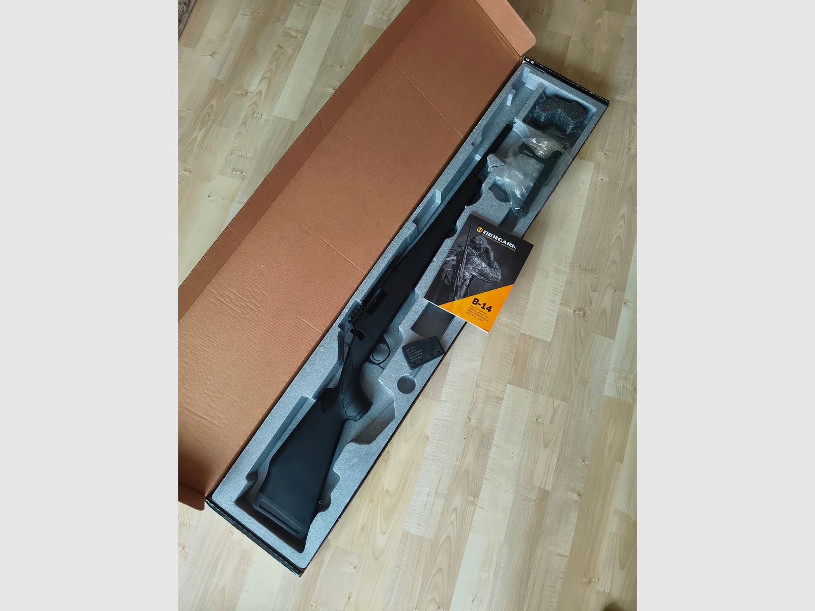 Bergara B14 Extreme Sporter 6, 5 Creedmoor mit Picatinny Schiene und Schalldämpfer 