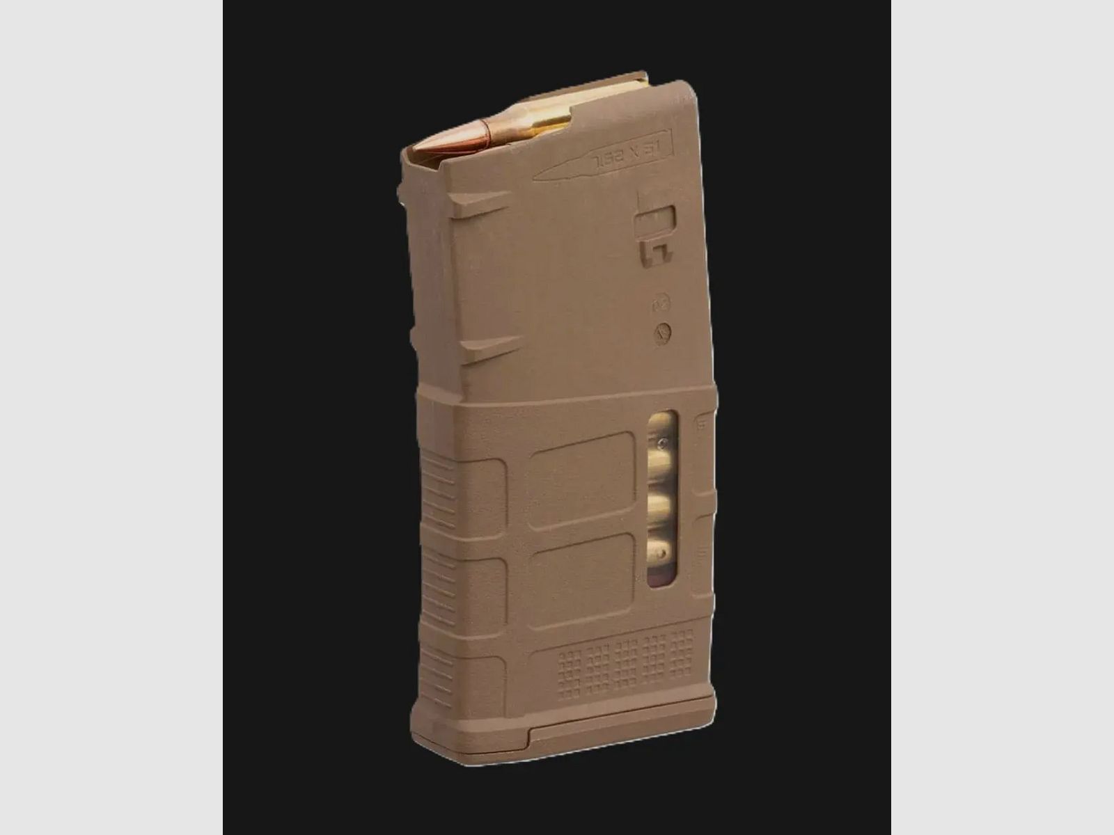 MAGPUL, PMAG 20 LR/SR GEN M3 Window, .308, Coyote, immagine 2 di 2