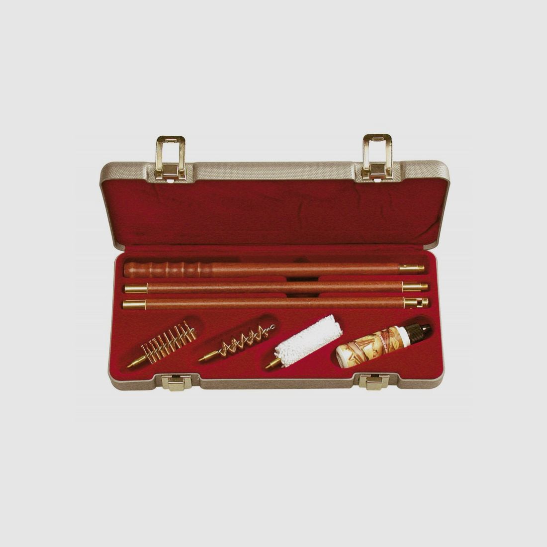 KIT DE LIMPIEZA ESCOPETA STIL CRIN CAL. 16 VARA DE MADERA