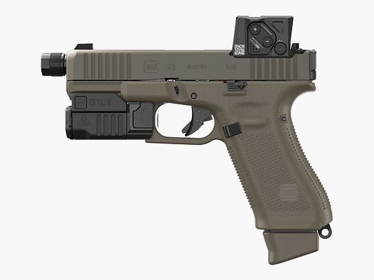 GLOCK 45 Hunter 9mm incl. Aimpoint COA et Lumière GTL II
