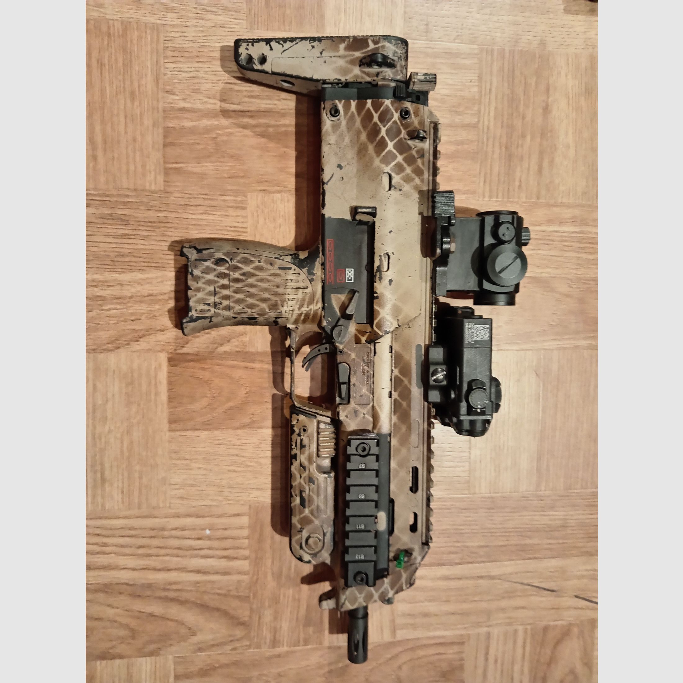 Airsoft MP7 GBB mit HPA