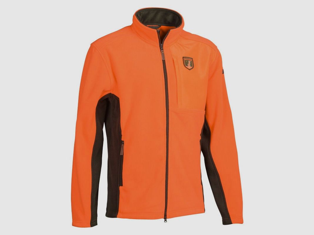 Hunting Jacket Orange Fleece Child Percussion, image 2 of 2