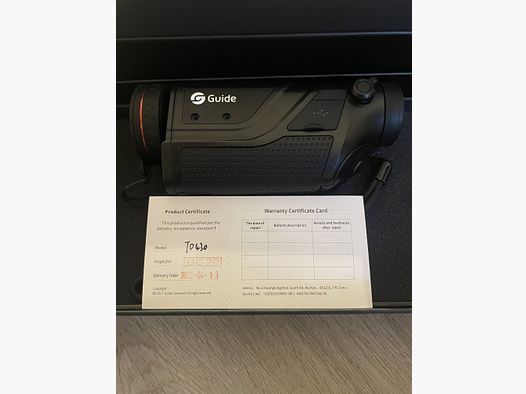 Warmtebeeldcamera Gids TD 430 Handapparaat