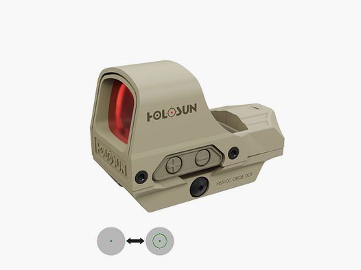 Holosun HE510C-GR-FDE mirino a punto rosso