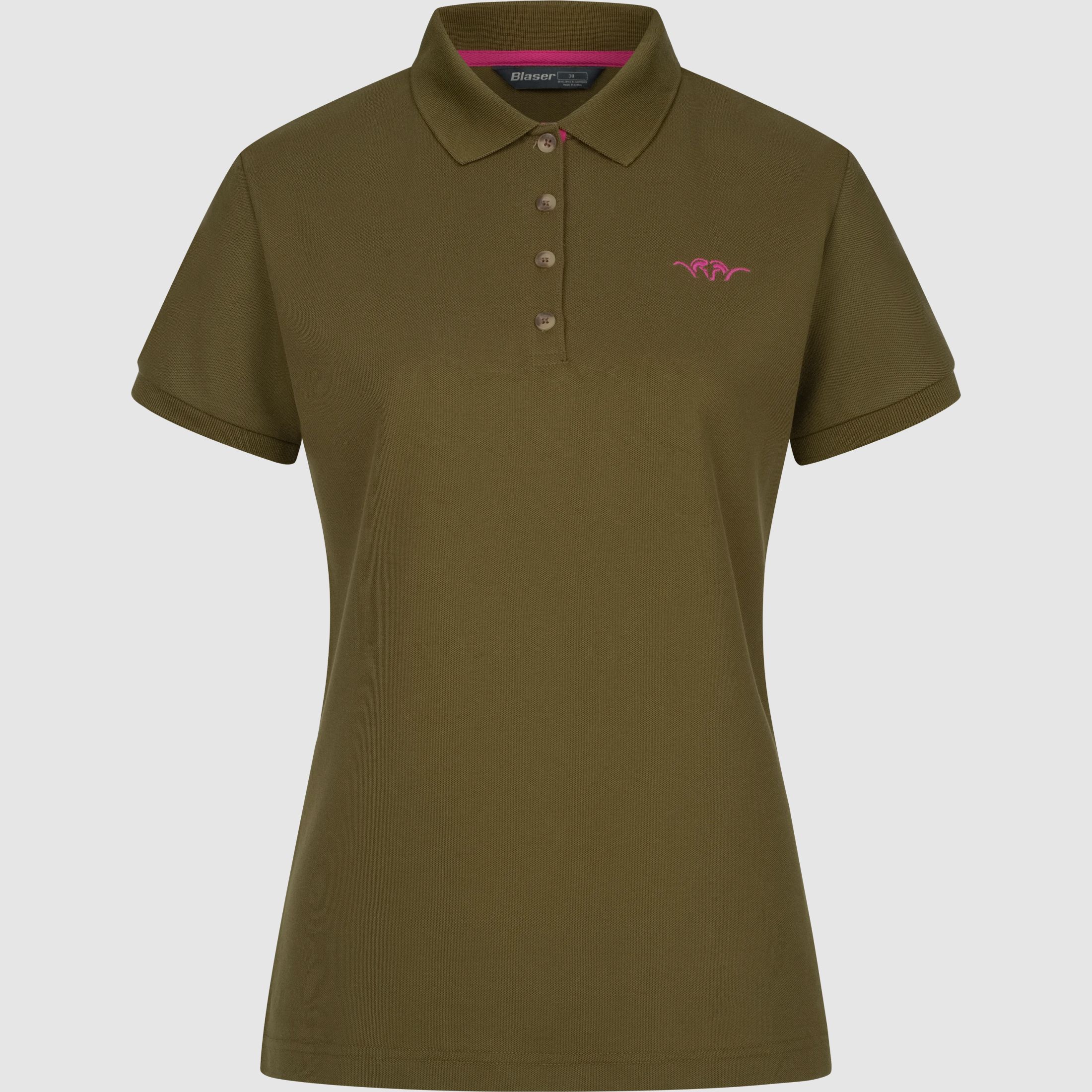 Polo shirt women 25 dark olive dark olive 44