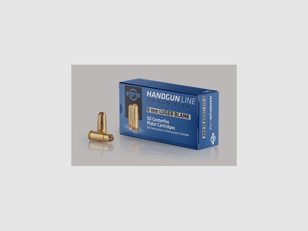 PPU 9 PARA PLATZPATRONEN 50 STK