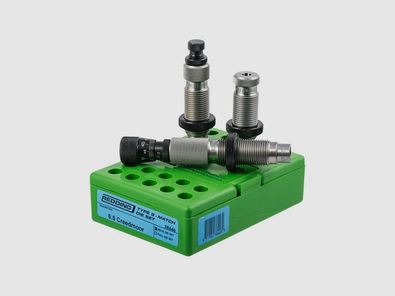 REDDING TYPE S MATCH BUSHING NECK DIE SET 6.5MM CREEDMOOR, Bild 1 von 2