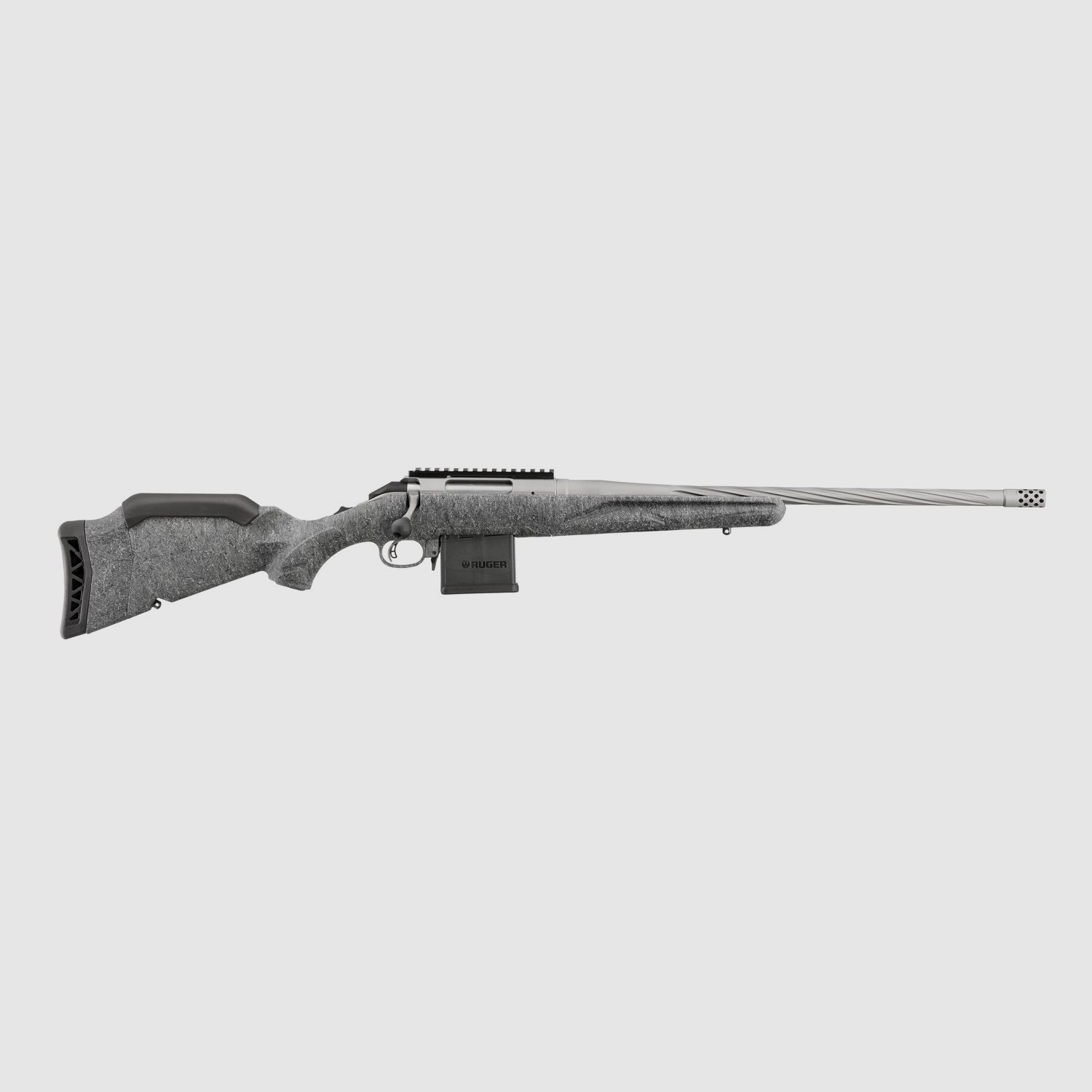 RUGER AMERICAN RIFLE GENERATION II STANDARD .204 RUGER 20"/51CM GRIS 1/2"-28
