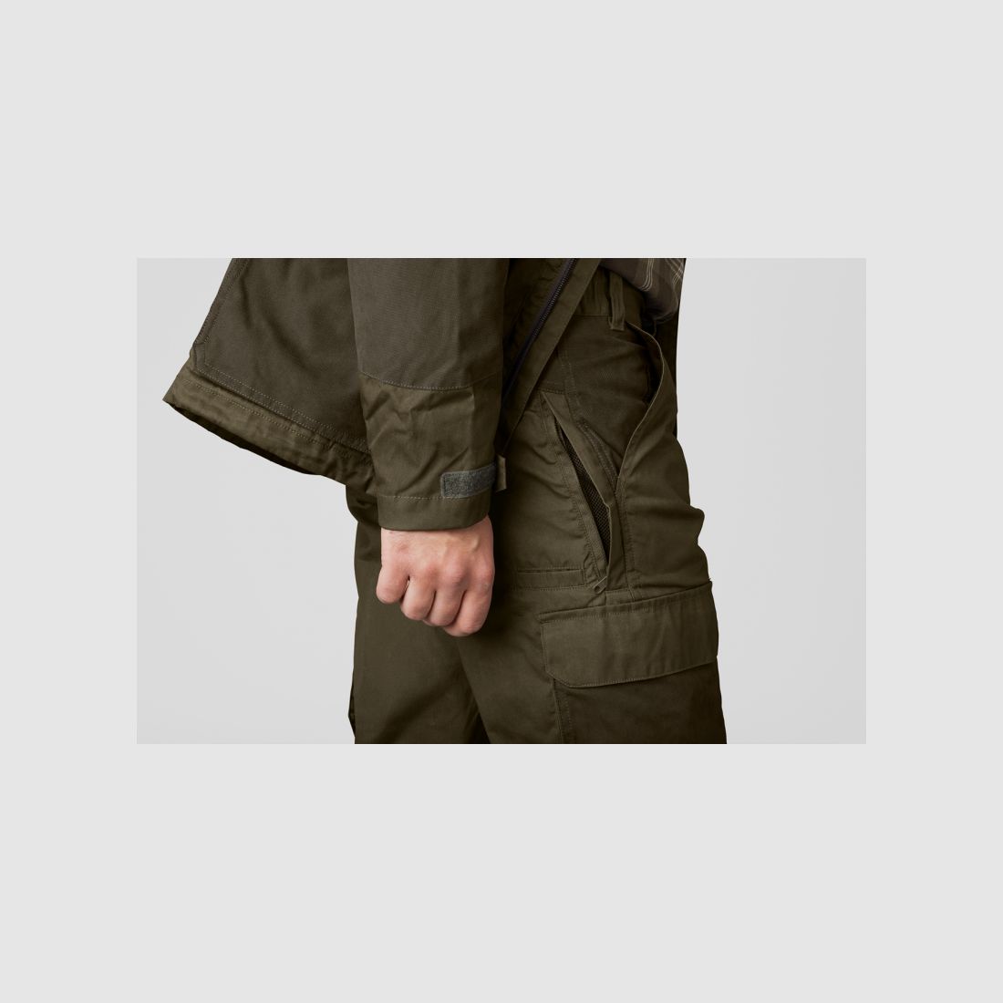 SEELAND KEY-POINT ELEMENTS PANTS PINE GREEN/DARK BROWN, image 2 of 8
