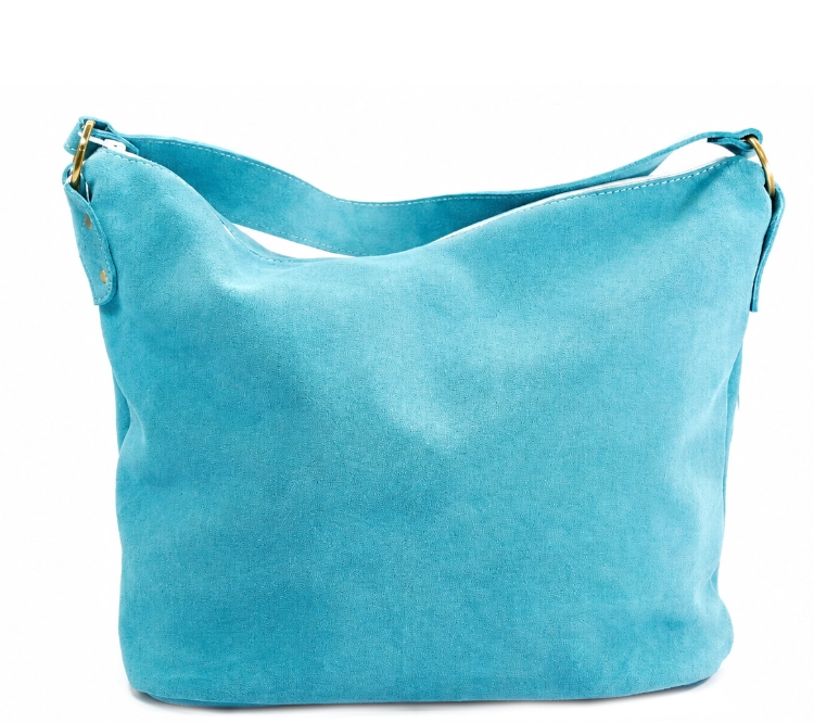 Garbacz W4 Wildledertasche – Blau