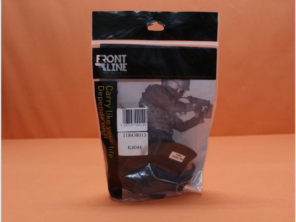 Front Line Walther P99/ PPQ: Front Line Holster Open Top Kydex schwarz (einstellbar) für Gürtel bis 45mm