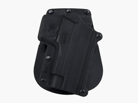 Schnellziehholster Paddel Holster GĂĽrtelholster Fobus fĂĽr Schreckschuss Pistole Sig Sauer P239 Kunststoff schwarz