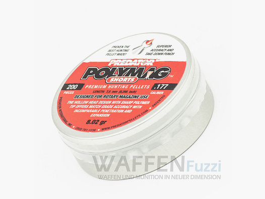 JSB Predator Polymag calibro 4,5 mm pallini a punta corta