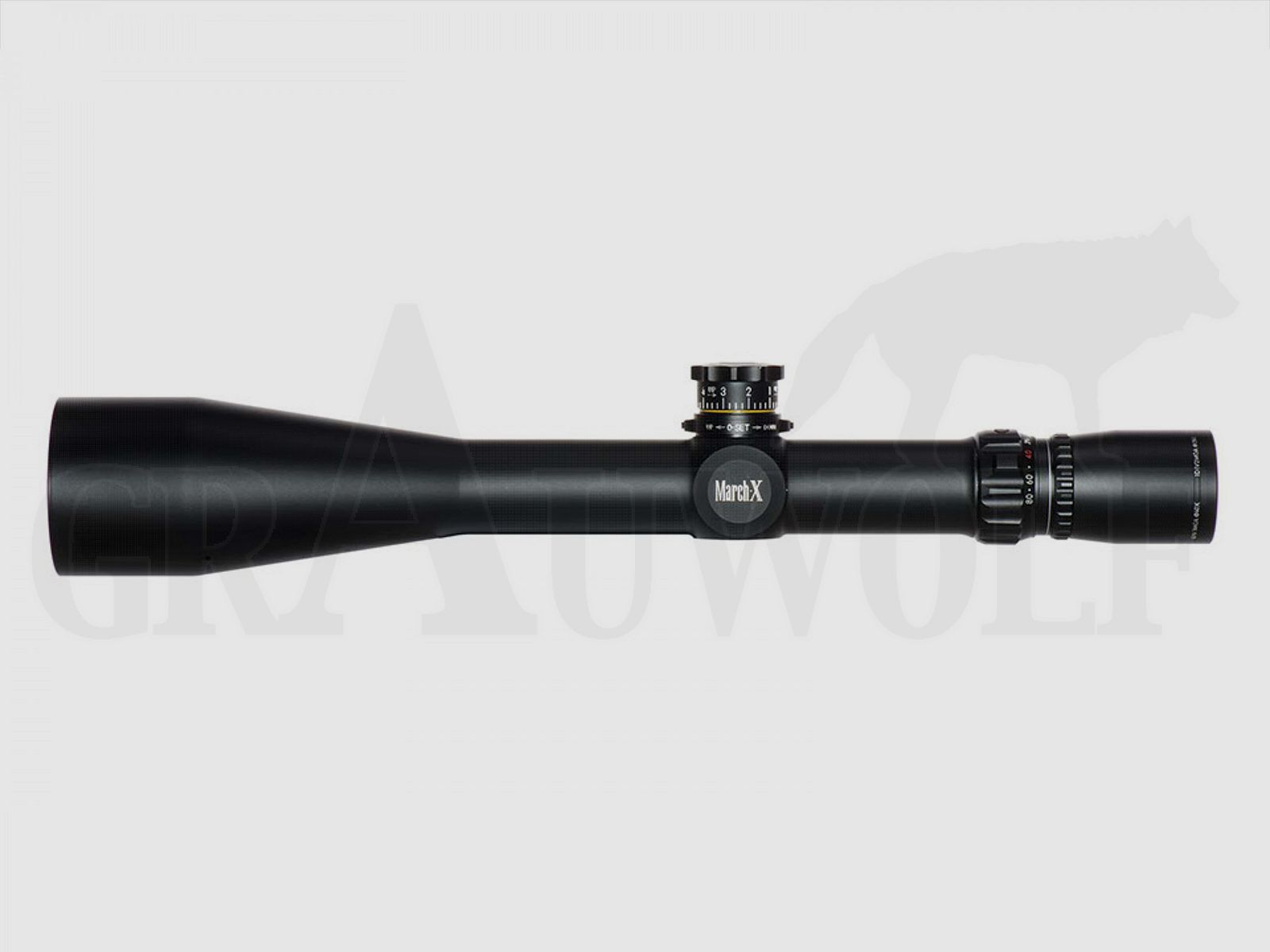 March Tactical 8-80x56 X Zielfernrohr beleuchtetes MTR FT Absehen 1/8 Click