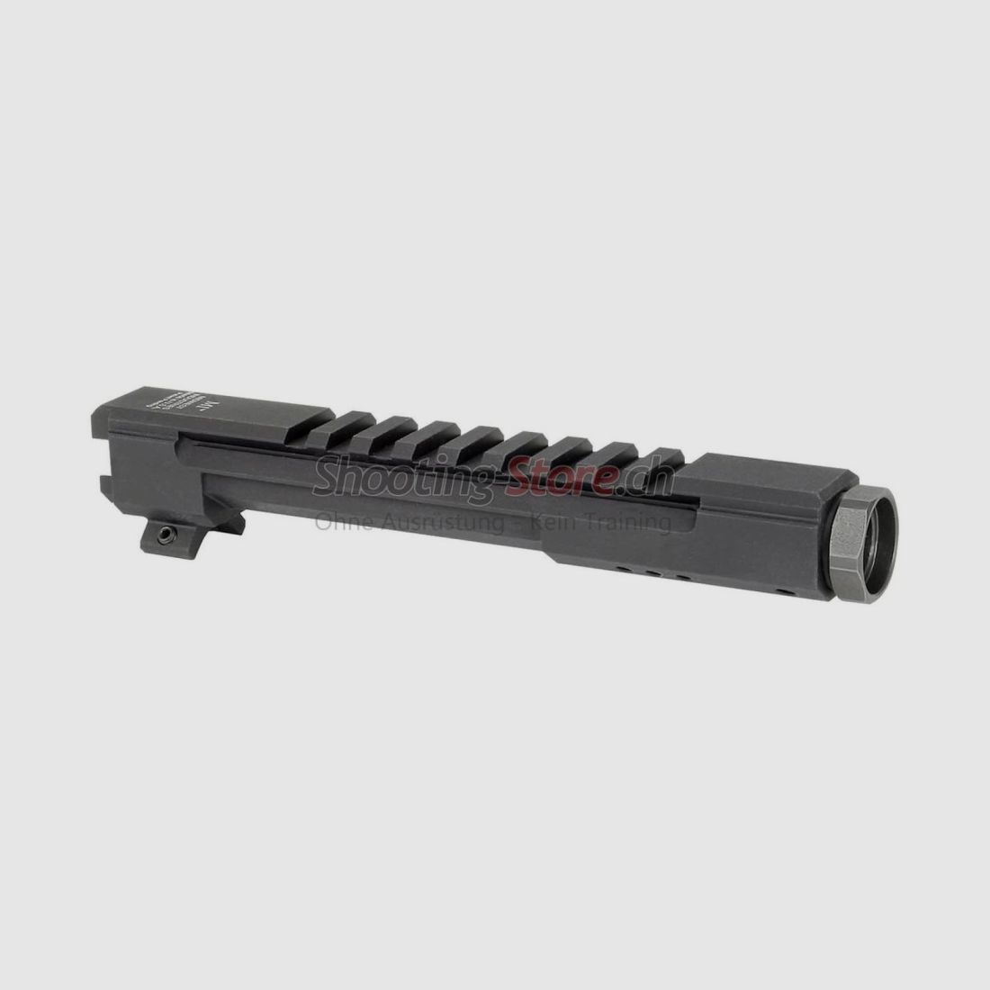 Midwest Industries AK Railed Gas Tube Schwarz